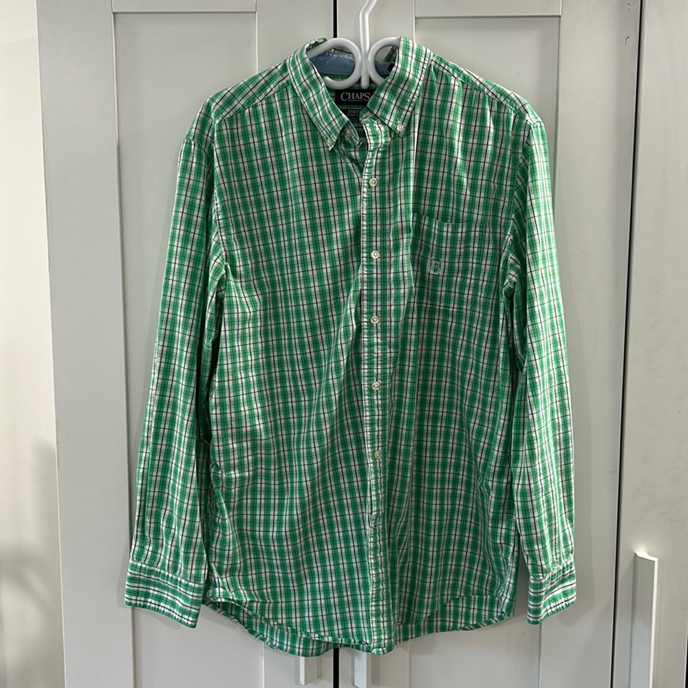 Chaps long sleeved dress shirt